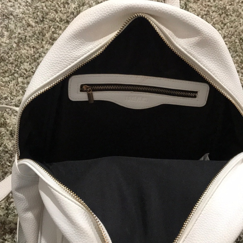 White Backpack - Picture 2 of 2